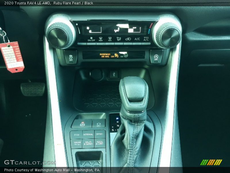 Ruby Flare Pearl / Black 2020 Toyota RAV4 LE AWD