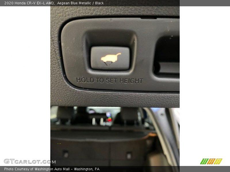 Aegean Blue Metallic / Black 2020 Honda CR-V EX-L AWD