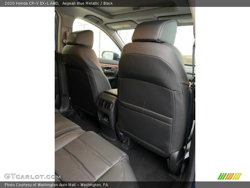 Aegean Blue Metallic / Black 2020 Honda CR-V EX-L AWD