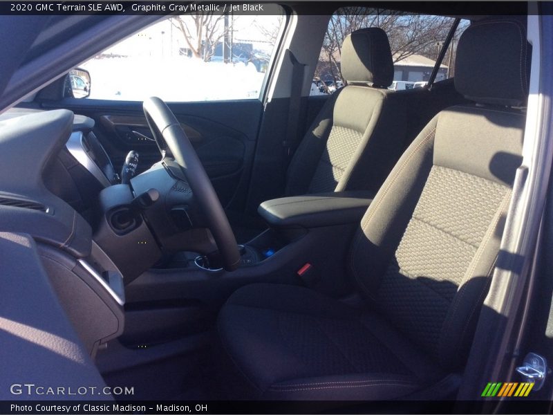 Graphite Gray Metallic / Jet Black 2020 GMC Terrain SLE AWD