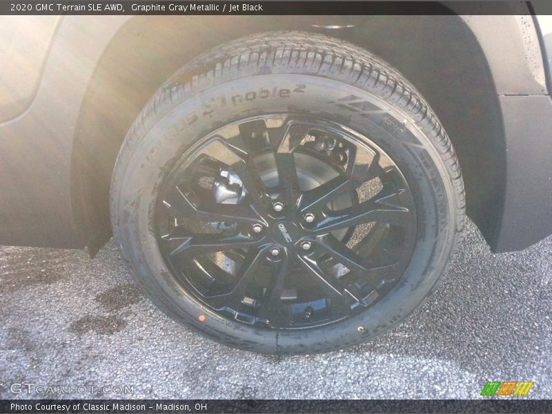 Graphite Gray Metallic / Jet Black 2020 GMC Terrain SLE AWD
