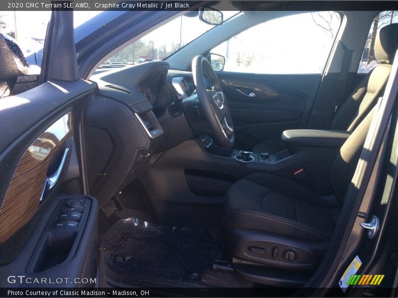 Graphite Gray Metallic / Jet Black 2020 GMC Terrain SLE AWD