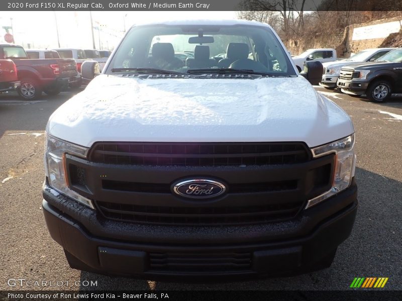 Oxford White / Medium Earth Gray 2020 Ford F150 XL Regular Cab