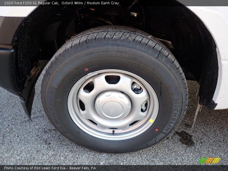 Oxford White / Medium Earth Gray 2020 Ford F150 XL Regular Cab