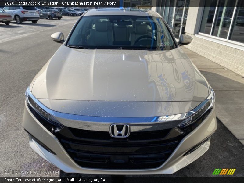 Champagne Frost Pearl / Ivory 2020 Honda Accord EX Sedan