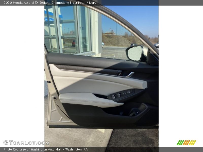 Champagne Frost Pearl / Ivory 2020 Honda Accord EX Sedan