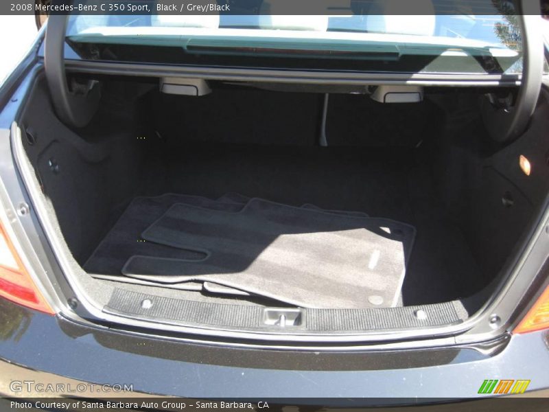 Black / Grey/Black 2008 Mercedes-Benz C 350 Sport