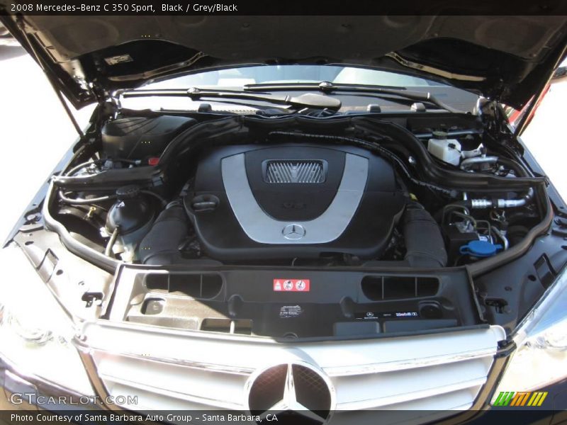Black / Grey/Black 2008 Mercedes-Benz C 350 Sport