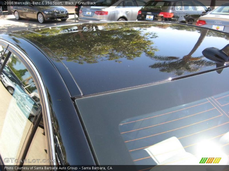 Black / Grey/Black 2008 Mercedes-Benz C 350 Sport