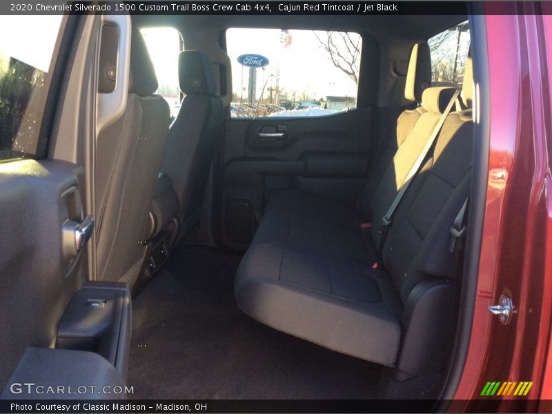 Cajun Red Tintcoat / Jet Black 2020 Chevrolet Silverado 1500 Custom Trail Boss Crew Cab 4x4