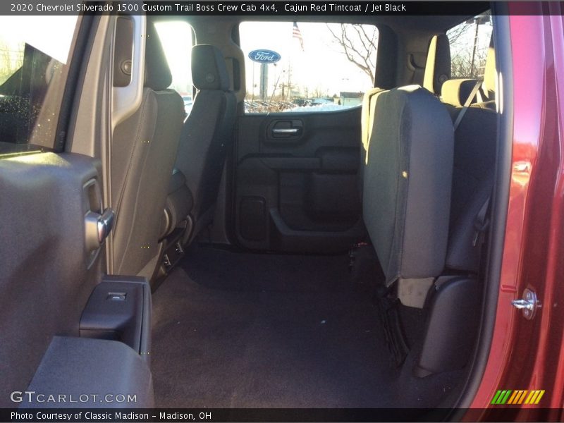 Cajun Red Tintcoat / Jet Black 2020 Chevrolet Silverado 1500 Custom Trail Boss Crew Cab 4x4