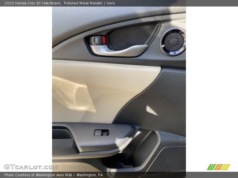 Polished Metal Metallic / Ivory 2020 Honda Civic EX Hatchback