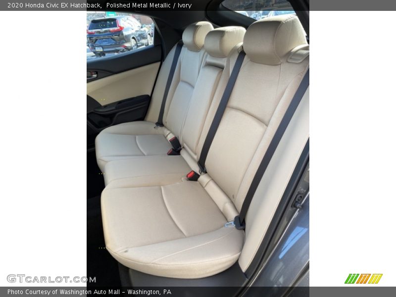 Polished Metal Metallic / Ivory 2020 Honda Civic EX Hatchback