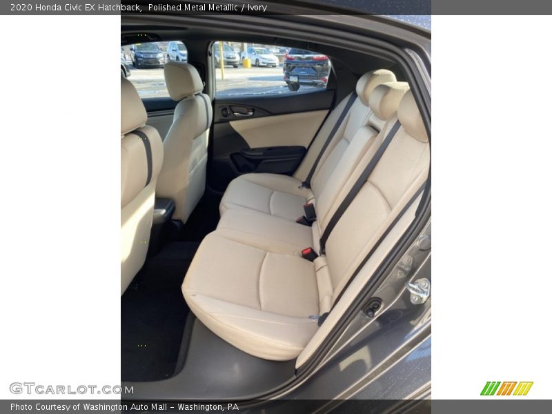 Polished Metal Metallic / Ivory 2020 Honda Civic EX Hatchback