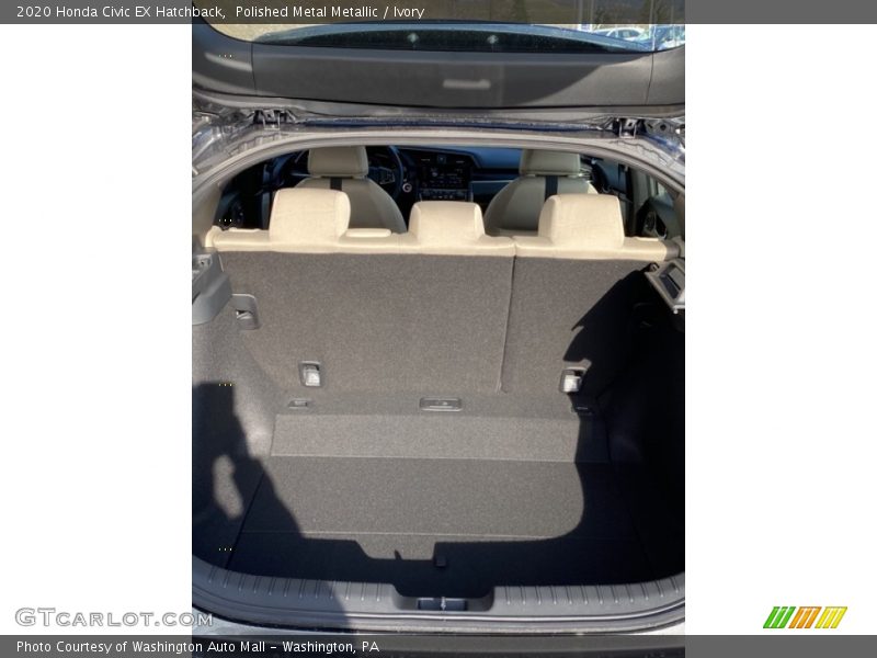 Polished Metal Metallic / Ivory 2020 Honda Civic EX Hatchback