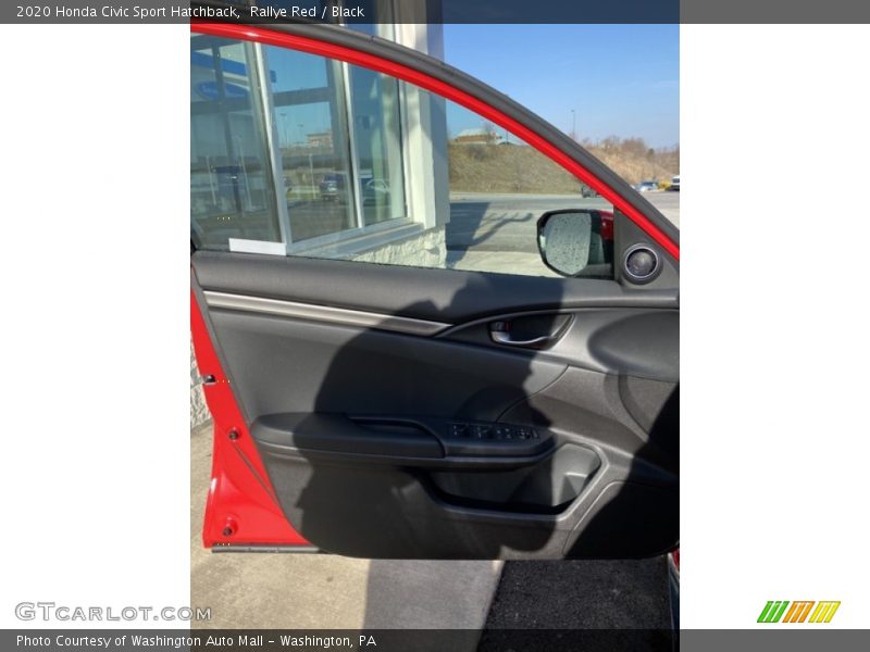 Rallye Red / Black 2020 Honda Civic Sport Hatchback