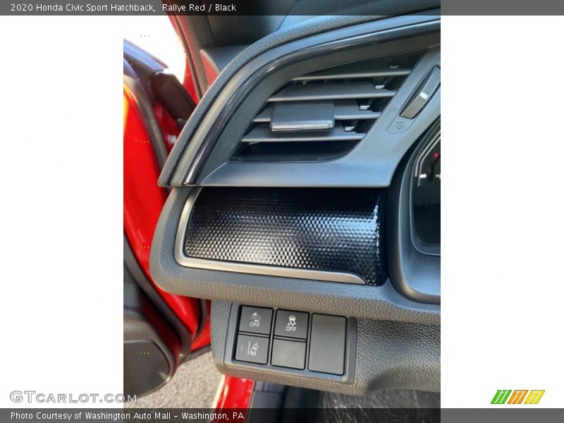 Rallye Red / Black 2020 Honda Civic Sport Hatchback