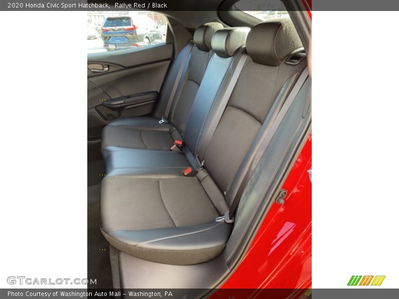 Rallye Red / Black 2020 Honda Civic Sport Hatchback