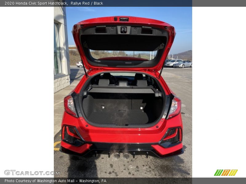 Rallye Red / Black 2020 Honda Civic Sport Hatchback