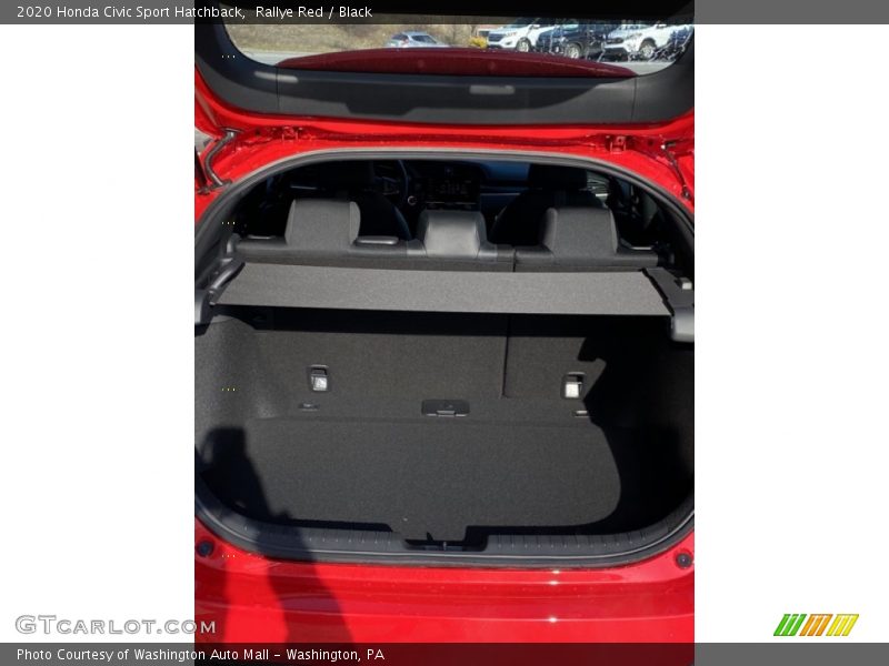 Rallye Red / Black 2020 Honda Civic Sport Hatchback