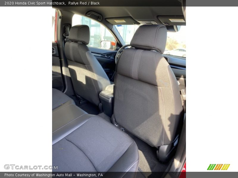 Rallye Red / Black 2020 Honda Civic Sport Hatchback