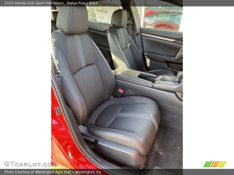 Rallye Red / Black 2020 Honda Civic Sport Hatchback