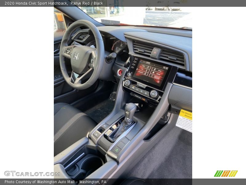 Rallye Red / Black 2020 Honda Civic Sport Hatchback