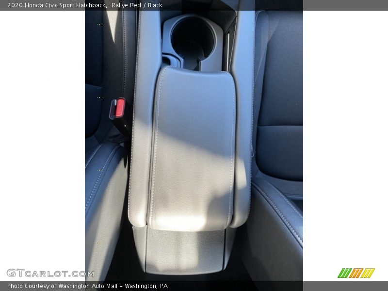 Rallye Red / Black 2020 Honda Civic Sport Hatchback