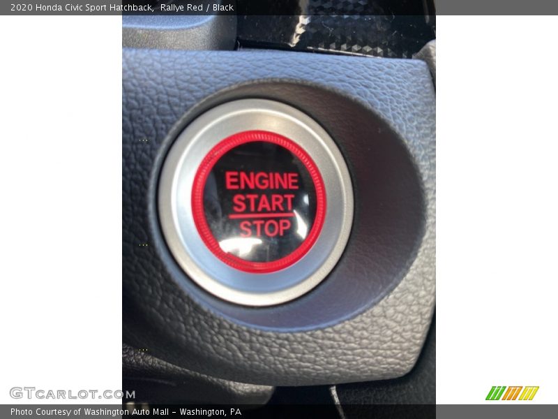 Rallye Red / Black 2020 Honda Civic Sport Hatchback