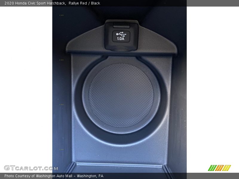 Rallye Red / Black 2020 Honda Civic Sport Hatchback