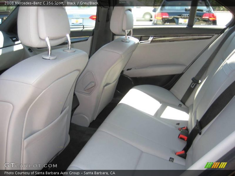 Black / Grey/Black 2008 Mercedes-Benz C 350 Sport
