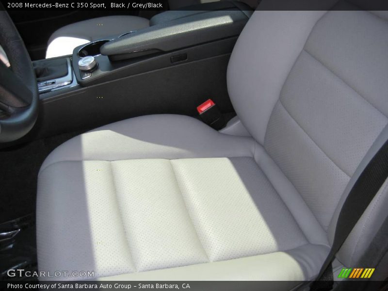 Black / Grey/Black 2008 Mercedes-Benz C 350 Sport