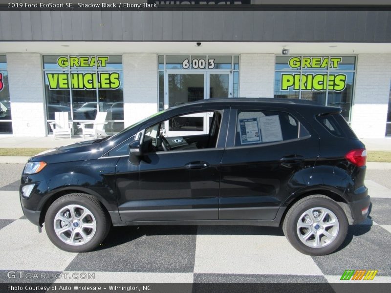 Shadow Black / Ebony Black 2019 Ford EcoSport SE