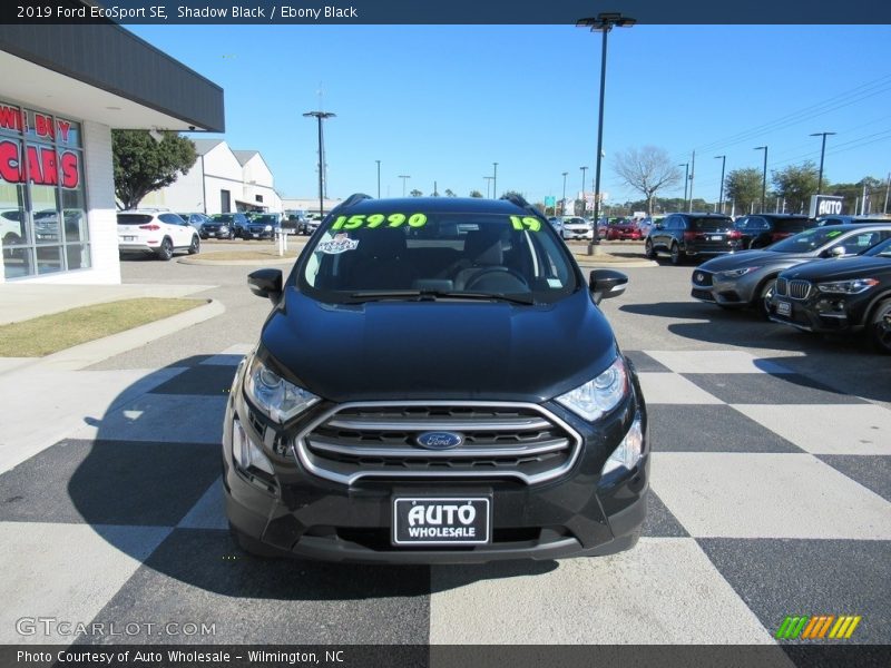 Shadow Black / Ebony Black 2019 Ford EcoSport SE