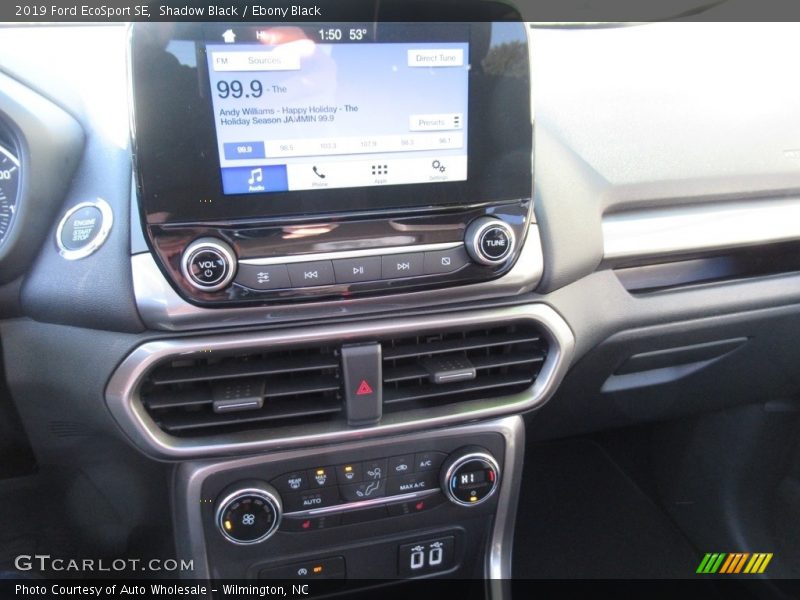 Shadow Black / Ebony Black 2019 Ford EcoSport SE