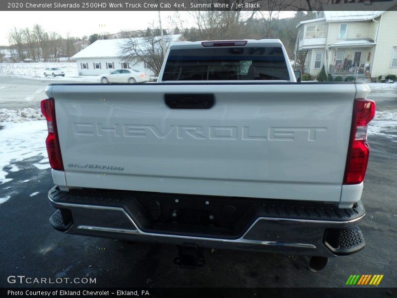 Summit White / Jet Black 2020 Chevrolet Silverado 2500HD Work Truck Crew Cab 4x4