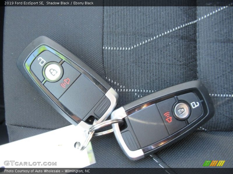 Shadow Black / Ebony Black 2019 Ford EcoSport SE
