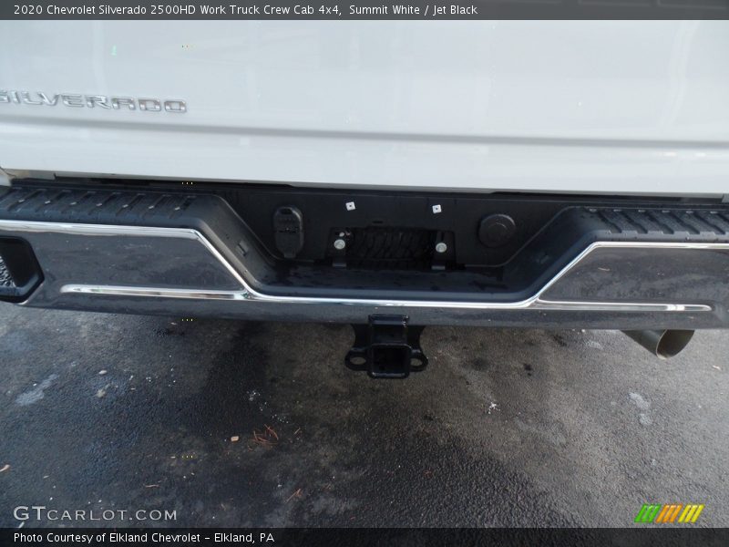 Summit White / Jet Black 2020 Chevrolet Silverado 2500HD Work Truck Crew Cab 4x4