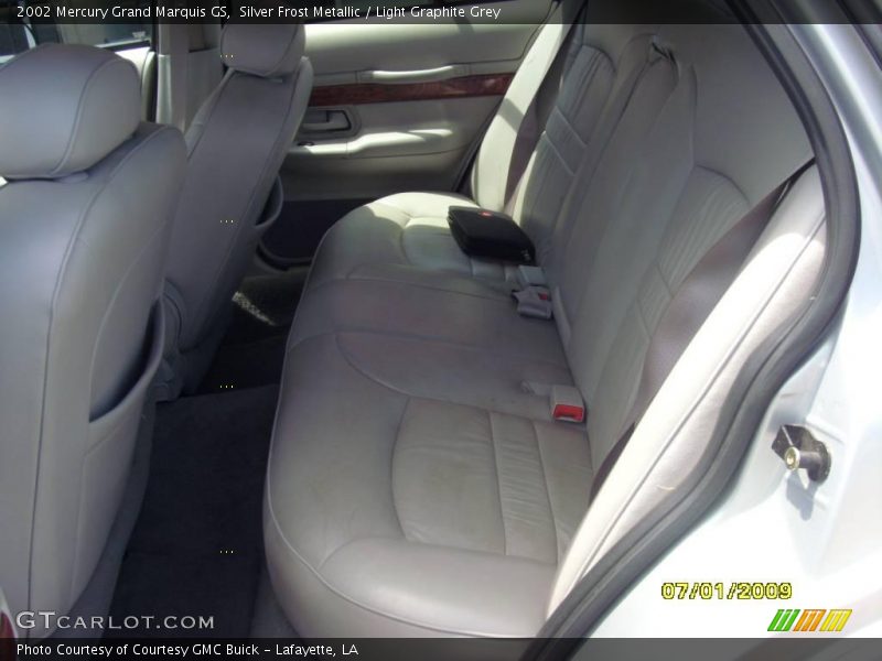 Silver Frost Metallic / Light Graphite Grey 2002 Mercury Grand Marquis GS