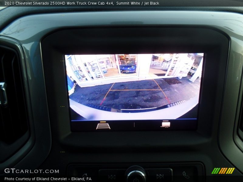 Summit White / Jet Black 2020 Chevrolet Silverado 2500HD Work Truck Crew Cab 4x4