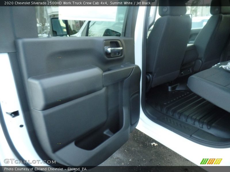 Summit White / Jet Black 2020 Chevrolet Silverado 2500HD Work Truck Crew Cab 4x4
