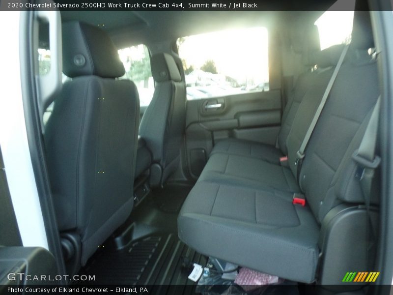 Summit White / Jet Black 2020 Chevrolet Silverado 2500HD Work Truck Crew Cab 4x4