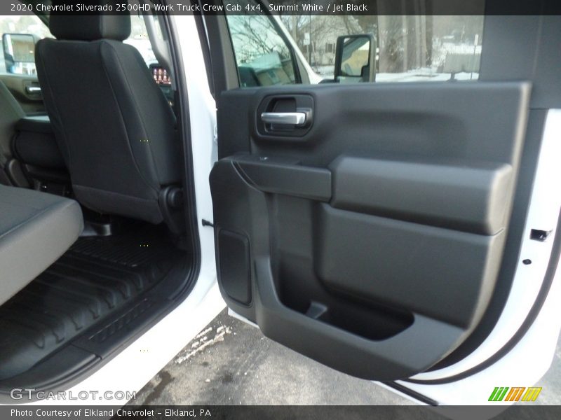 Summit White / Jet Black 2020 Chevrolet Silverado 2500HD Work Truck Crew Cab 4x4