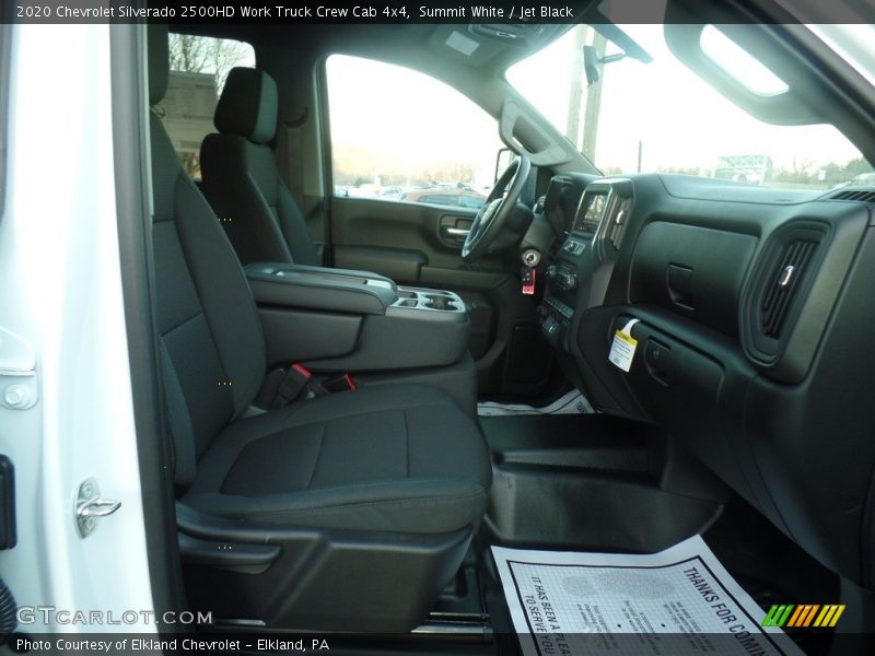 Summit White / Jet Black 2020 Chevrolet Silverado 2500HD Work Truck Crew Cab 4x4