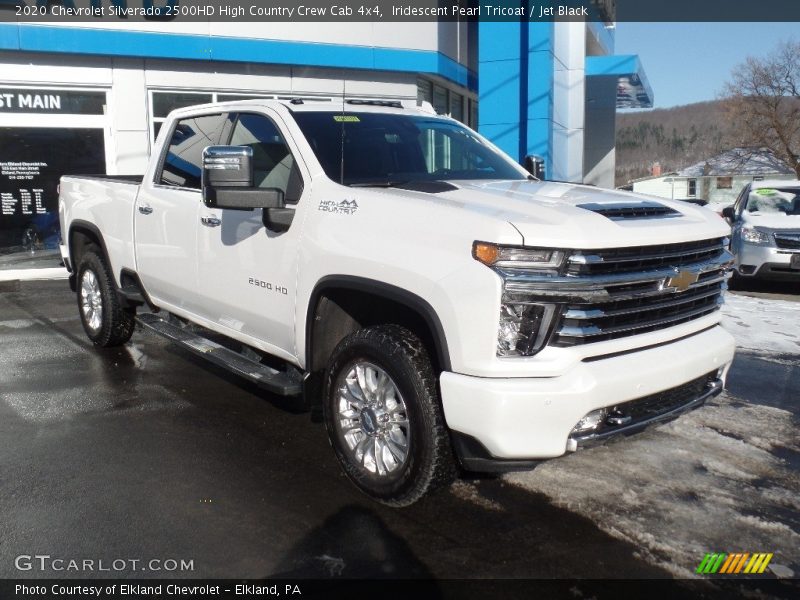 Iridescent Pearl Tricoat / Jet Black 2020 Chevrolet Silverado 2500HD High Country Crew Cab 4x4