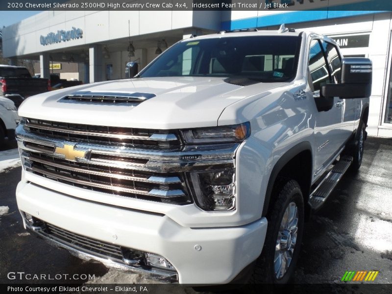 Iridescent Pearl Tricoat / Jet Black 2020 Chevrolet Silverado 2500HD High Country Crew Cab 4x4