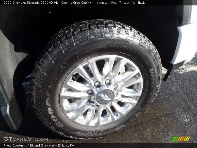 Iridescent Pearl Tricoat / Jet Black 2020 Chevrolet Silverado 2500HD High Country Crew Cab 4x4