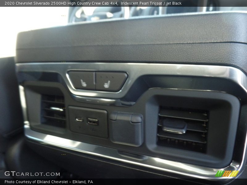 Iridescent Pearl Tricoat / Jet Black 2020 Chevrolet Silverado 2500HD High Country Crew Cab 4x4