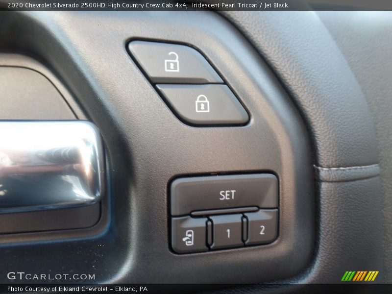 Iridescent Pearl Tricoat / Jet Black 2020 Chevrolet Silverado 2500HD High Country Crew Cab 4x4