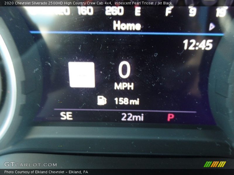 Iridescent Pearl Tricoat / Jet Black 2020 Chevrolet Silverado 2500HD High Country Crew Cab 4x4